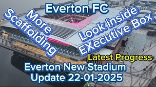 Everton FC New Stadium At Bramley Moore Dock Update 22-01-2025