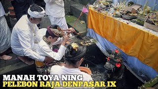 MANAH TOYA NING - PELEBON RAJA DENPASAR IX