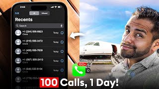 I Made 100 Calls in a Day as a Jet Broker (Here’s What Happened)