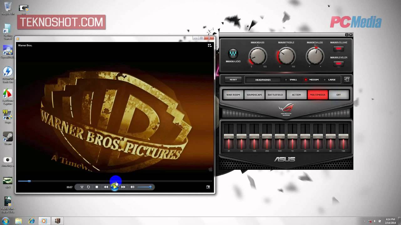 Asus G750j Audio Wizard Preview Youtube