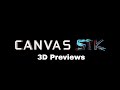 Canvas STK Tutorial: 3D Previews