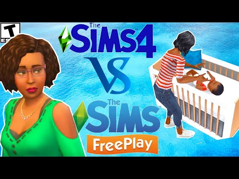 ¿ES EL JUEGO GRATIS MEJOR QUE SIMS 4? SIMS 4 VS SIMS FREEPLAY COMPARADO