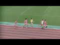 近江高校男子陸上競技部　秋季総体　中川８００ｍ（決勝　１′５６″７８）2018.10.27