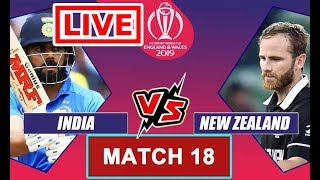 Live INDIA Vs New Zealand World Cup 2019 Live Streaming Live Full Highlight Rohit Sharma 100