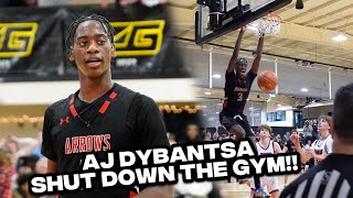 AJ DYBANTSA SHUT DOWN THE GYM!! St.Sebastians VS. Tabor Academy Highlights