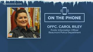 Beaumont Police spokesperson urges residents to stay off highways