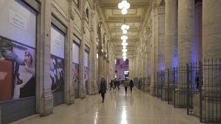 4K HDR Rome Walking Tour | Galleria Alberto Sordi - Pantheon | Rome Walk Slow TV - ITALY Nov 2021