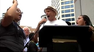 Black Lives Matter protesters disrupt Bernie Sanders rally
