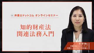 【45秒でわかる】知的財産法関連法務入門