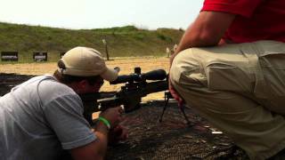 Remington MSR .338 Lapua AAC Titan suppressor - 2011 Silencer Shoot