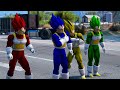 team goku color vs team vegeta color dragon ball battle epic superheroes war