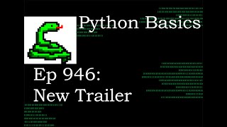 Python Basics Tutorial New Trailer and Page Layout