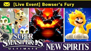 NEW EVENT SPIRITS from Bowsers Fury in Super Smash Bros Ultimate