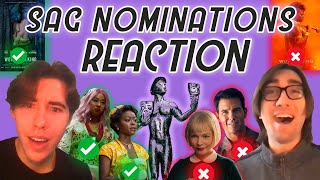 2023 SAG Nominations REACTION - SOME GOOD SURPRISES