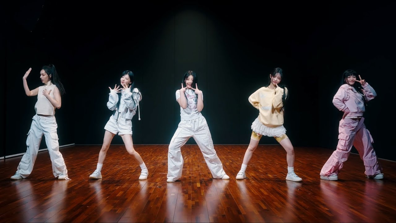 Illit Magnetic Dance Practice Mirrored 4k Youtube