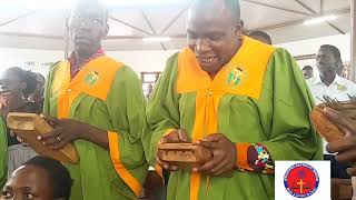 OFFERTORY: ABU LOKASUBAN BY SOROTI CATHOLIC DIOCESE STUDENTS ASSOCIATION MASS ANIMATION AT UMCC-KYU.