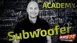 SUBWOOFER Seminar | Autohifi leicht erklärt | ARS24