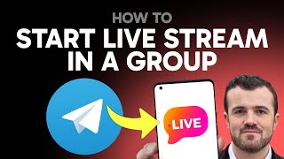 How to Start a Live Stream on a Telegram Group (Step by Step)