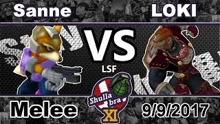 福岡スマブラDX大会 修羅ブラⅪ LSF Sanne(フォックス) vs LOKI(ガノンドロフ)