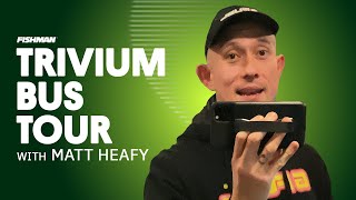 Matt Heafy (Trivium) Backstage Tour Walkthrough | Metal Tour Of The Year 2022