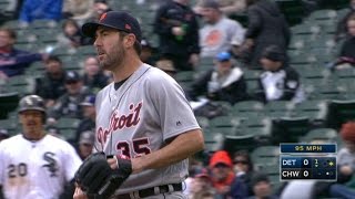 DET@CWS: Verlander fans Anderson for first K of 2017