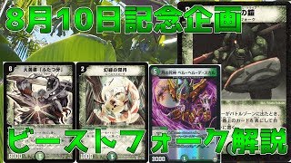 【デュエマ】8月10日企画　ビーストフォーク解説シリーズ【ゆっくり解説】