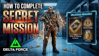 How to Complete the Secret Mission " OPERATION VALIANCE " in Space City | Delta Force ft. @DashDF