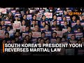 South Korea's President Yoon Suk Yeol reverses martial law after lawmakers defy him