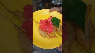 🌺செம்பருத்தி பூ பஜ்ஜி | bajji recipe | #shorts #bajji