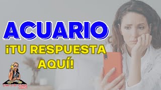 ACUARIO! WOW! Su Actitud Cambia! Por qué Ultimamente Piensa Tanto en Ti_ Aqui lo Sabrás!