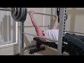 165kg bench press @98kg