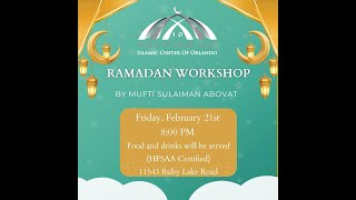 Ramadan Workshop