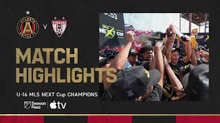 HIGHLIGHTS: Atlanta United MLS NEXT Cup U-16s Champions