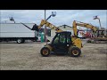 2012 caterpillar th255 telehandler for sale