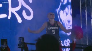 UConn basketballs stars show out at First Night