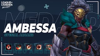 Hero Baru Ambessa Medarda, Penjelasan Skill Combo & Tips Ambesa Wild Rift - Spesial Arcane Rilis