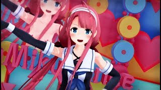 【紳士向けMMD】ドーナツホール（衣服の存在力が希薄）【艦これ江風】