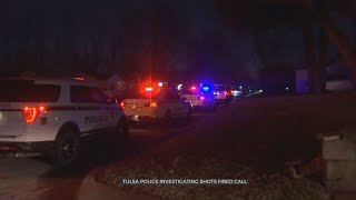 Police Investigate Early-Morning 'Shots Fired' Call At Tulsa Home