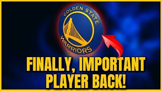GOOD NEWS FOR WARRIORS "Golden State Warriors Latest News"