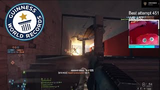 458 KILLS WORLD RECORD IN BF4