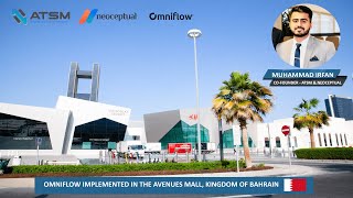 Omniflow - Carbon Neutral Smart IOT poles powered by #Wind \u0026 #Solar implemented in Avenues Bahrain.