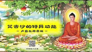 【師父原音視頻【師父說的那些佛陀故事】梵吉沙的特異功能【有聲大字幕】