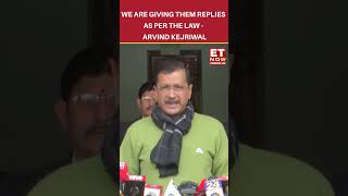 Arvind Kejriwal Reaction On ED Summons | #short #etnow #arvindkejriwal #trending #ed