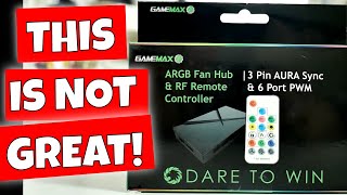 GAMEMAX 6 Port ARGB Fan Hub Is Not What I Expected