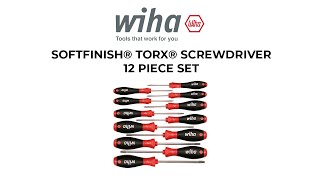 SoftFinish TORX Screwdriver 12 Piece Set - Wiha Tools USA