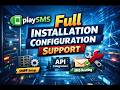 PlaySMS Full Installation Configuration Support