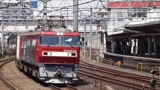 JR貨物　EH500-59貨物列車　金太郎　東十条駅