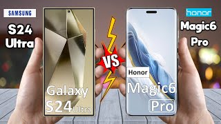 Samsung Galaxy S24 Ultra Vs Honor Magic 6 Pro - Full Comparison 🔥 Techvs