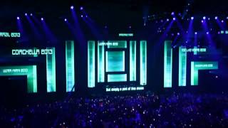 HD P6 led display for famous DJ show