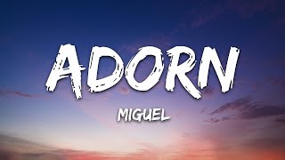Miguel - Adorn (Lyrics) | Lyrics Vibes